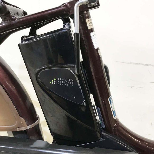 電動自転車 中古 ママチャリ ブリヂストン アシスタベーシック ブラウン 24インチ KI108 電動アシスト自転車 神戸 | BRIDGESTONE | 14