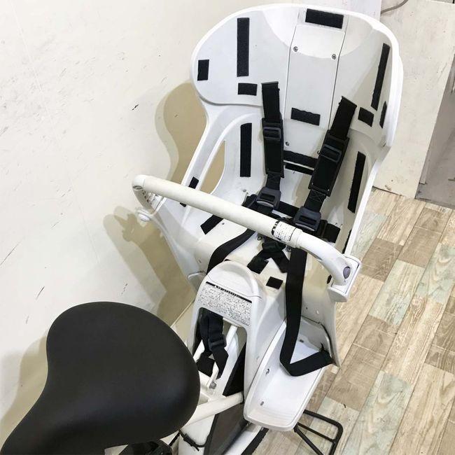 電動自転車 中古 子供乗せ ブリヂストン ビッケモブdd （デュアルドライブ） ホワイト 24×20インチ KI112 電動アシスト自転車 神戸 | BRIDGESTONE | 11