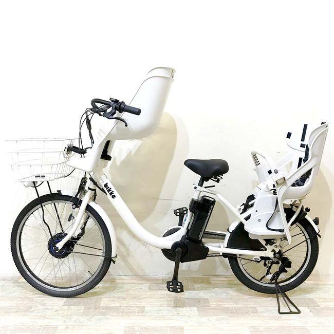 電動自転車 中古 子供乗せ ブリヂストン ビッケモブdd （デュアルドライブ） ホワイト 24×20インチ KI112 電動アシスト自転車 神戸 | BRIDGESTONE | 15