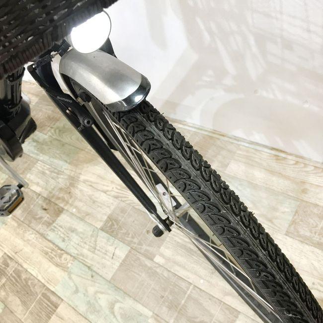 電動自転車 中古 シティ ヤマハ PAS シティV ブラック 24インチ KJ006 電動アシスト自転車 神戸 | YAMAHA | 07