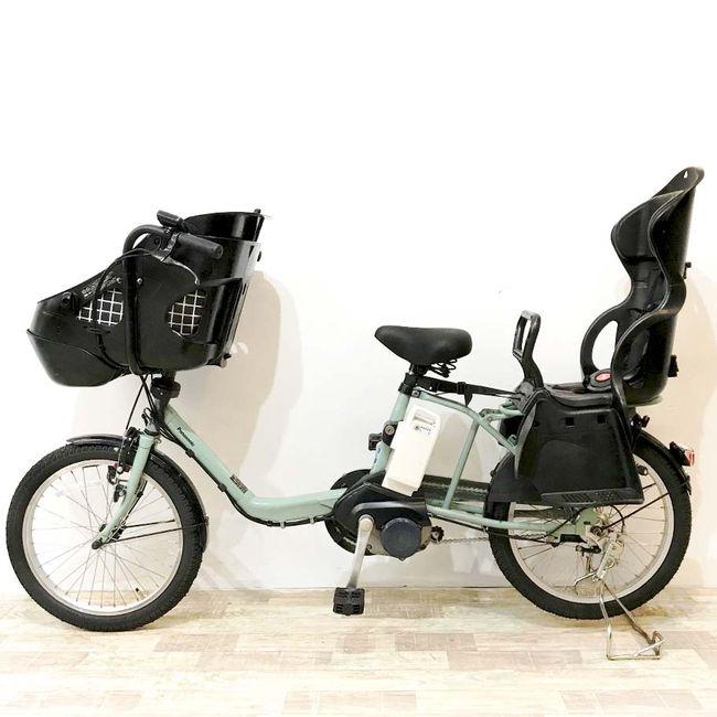 電動自転車 中古 子供乗せ パナソニック ギュットミニDX グリーン 20インチ KJ030 電動アシスト自転車 神戸 | Panasonic | 13
