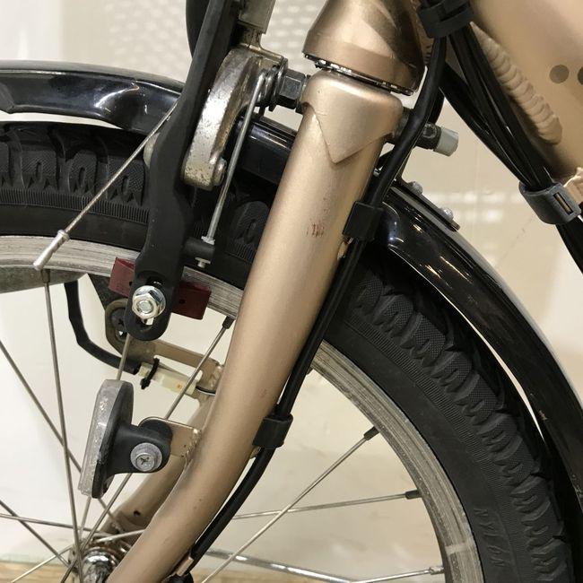 電動自転車 中古 子供乗せ  ブリヂストン アンジェリーノプティットe ゴールド 20インチ KJ034 電動アシスト自転車 神戸 | BRIDGESTONE | 14