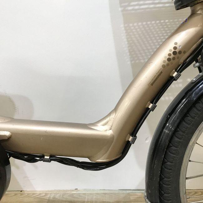 電動自転車 中古 子供乗せ  ブリヂストン アンジェリーノプティットe ゴールド 20インチ KJ034 電動アシスト自転車 神戸 | BRIDGESTONE | 04