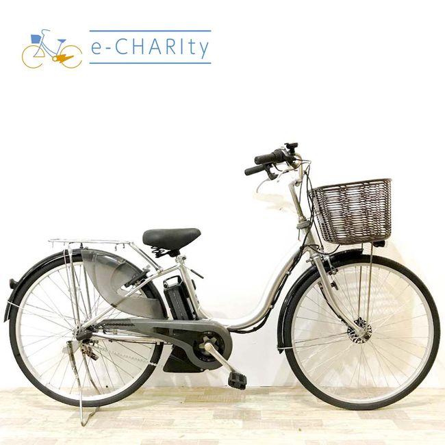 電動自転車 中古 ママチャリ ヤマハ PAS ナチュラ シルバー 26インチ KJ040 電動アシスト自転車 神戸 | YAMAHA