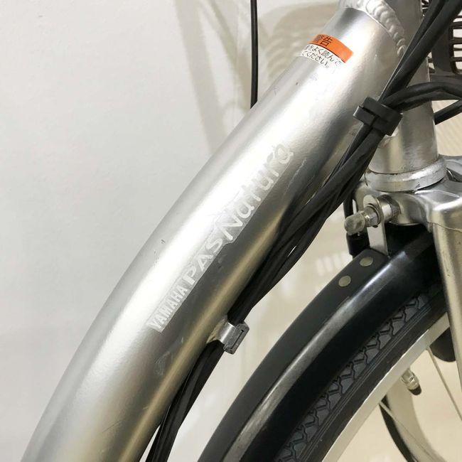 電動自転車 中古 ママチャリ ヤマハ PAS ナチュラ シルバー 26インチ KJ040 電動アシスト自転車 神戸 | YAMAHA | 15