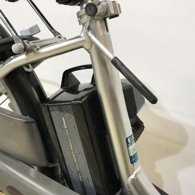 電動自転車 中古 ママチャリ ヤマハ PAS ナチュラ シルバー 26インチ KJ040 電動アシスト自転車 神戸 | YAMAHA | 16