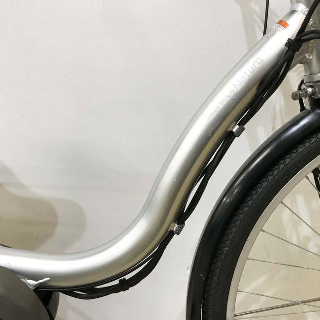 電動自転車 中古 ママチャリ ヤマハ PAS ナチュラ シルバー 26インチ KJ040 電動アシスト自転車 神戸 | YAMAHA | 04