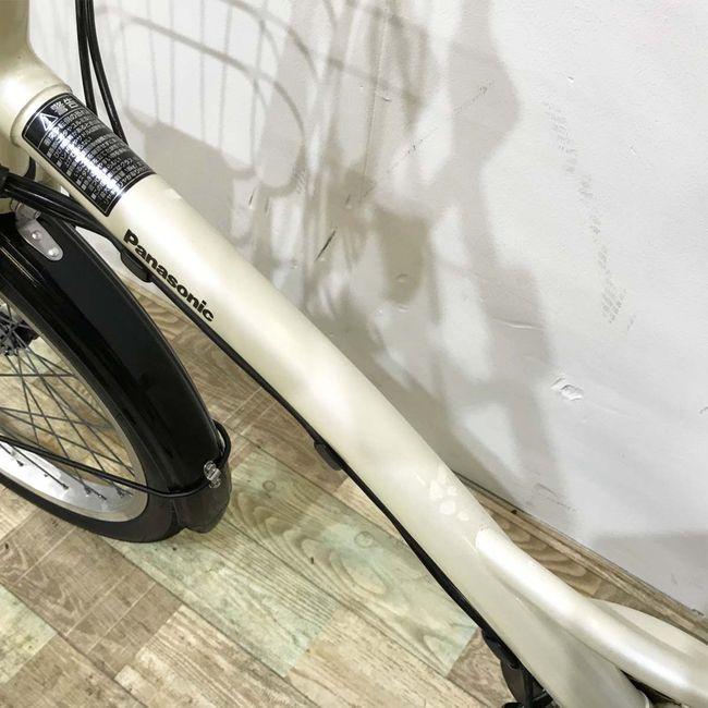 電動自転車 中古 小径車 パナソニック グリッター ホワイト 20インチ KJ053 電動アシスト自転車 神戸 | Panasonic | 11