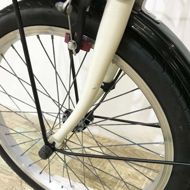 電動自転車 中古 小径車 パナソニック グリッター ホワイト 20インチ KJ053 電動アシスト自転車 神戸 | Panasonic | 12