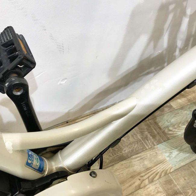電動自転車 中古 小径車 パナソニック グリッター ホワイト 20インチ KJ053 電動アシスト自転車 神戸 | Panasonic | 14