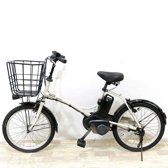電動自転車 中古 小径車 パナソニック グリッター ホワイト 20インチ KJ053 電動アシスト自転車 神戸 | Panasonic | 19