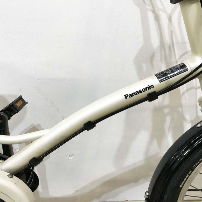 電動自転車 中古 小径車 パナソニック グリッター ホワイト 20インチ KJ053 電動アシスト自転車 神戸 | Panasonic | 04