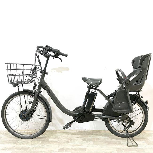 電動自転車 中古 子供乗せ ブリヂストン ビッケモブdd（デュアルドライブ） グレー 24×20インチ KJ072 電動アシスト自転車 神戸 | BRIDGESTONE | 12