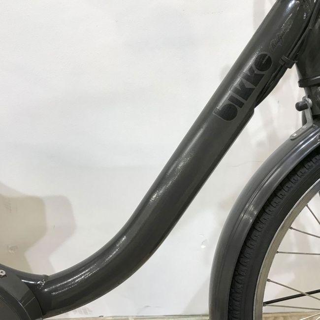 電動自転車 中古 子供乗せ ブリヂストン ビッケモブdd（デュアルドライブ） グレー 24×20インチ KJ072 電動アシスト自転車 神戸 | BRIDGESTONE | 04