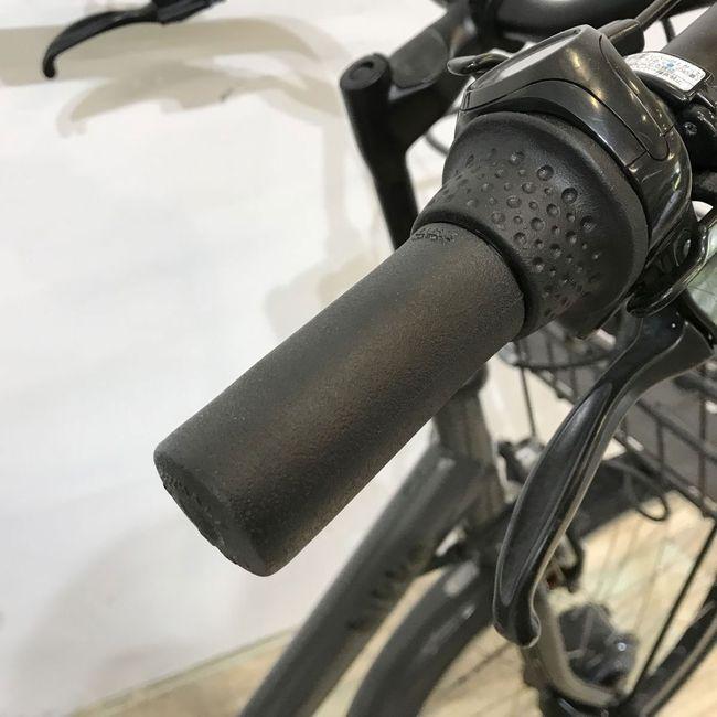 電動自転車 中古 子供乗せ ブリヂストン ビッケモブdd（デュアルドライブ） グレー 24×20インチ KJ072 電動アシスト自転車 神戸 | BRIDGESTONE | 09