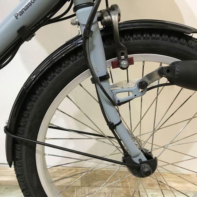 電動自転車 中古 子供乗せ パナソニック ギュットミニDX ブルー 20インチ KJ073 電動アシスト自転車 神戸 | Panasonic | 17