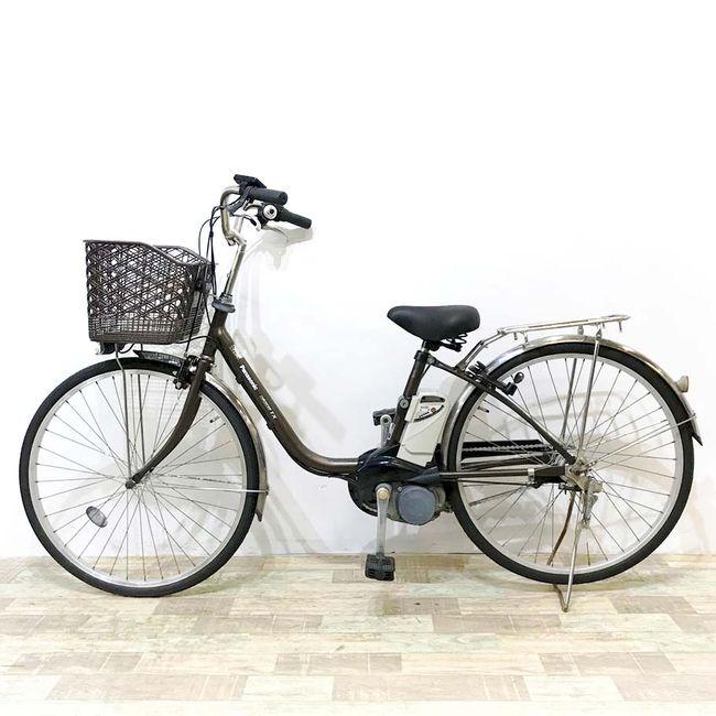 電動自転車 中古 ママチャリ パナソニック ビビTX ブラウン 26インチ KJ088 電動アシスト自転車 神戸 | Panasonic | 13