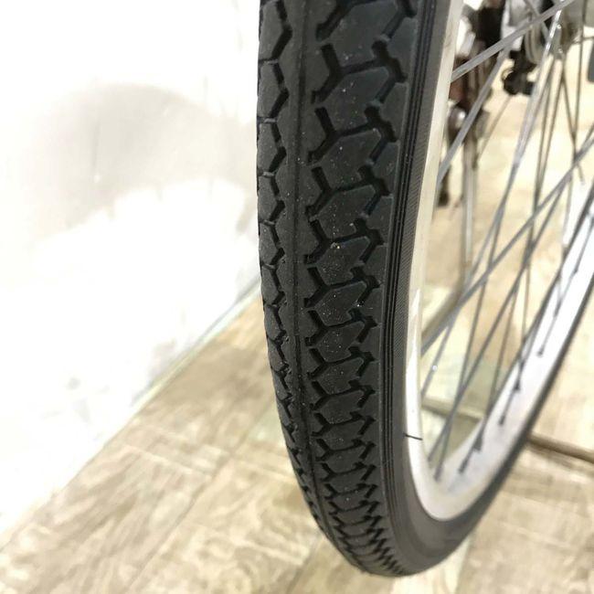 電動自転車 中古 ママチャリ パナソニック ビビTX ブラウン 26インチ KJ088 電動アシスト自転車 神戸 | Panasonic | 08