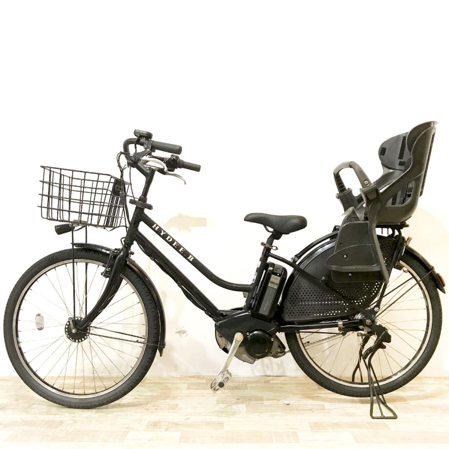 電動自転車 中古 子供乗せ ブリヂストン ハイディB ブラック 26インチ KJ124 電動アシスト自転車 神戸 | BRIDGESTONE | 18
