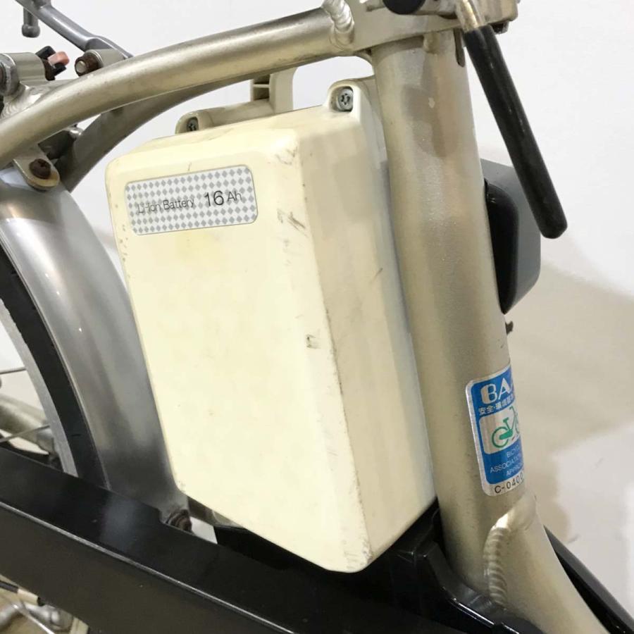 電動自転車 中古 小径車 パナソニック ビビL 20 ゴールド 20インチ KJ129 電動アシスト自転車 神戸 | Panasonic | 12