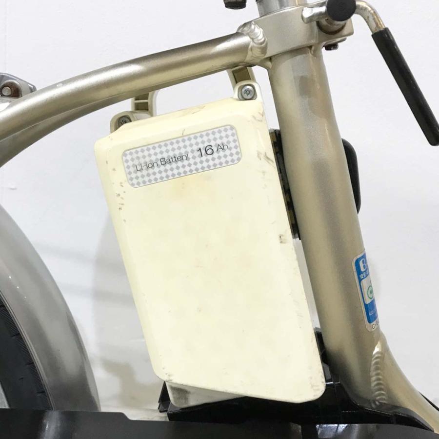 電動自転車 中古 小径車 パナソニック ビビL 20 ゴールド 20インチ KJ129 電動アシスト自転車 神戸 | Panasonic | 13