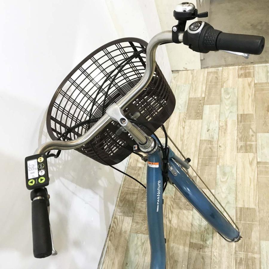 YAMAHA（ヤマハ） 電動自転車 中古 ママチャリ PAS ナチュラ ブルー 26