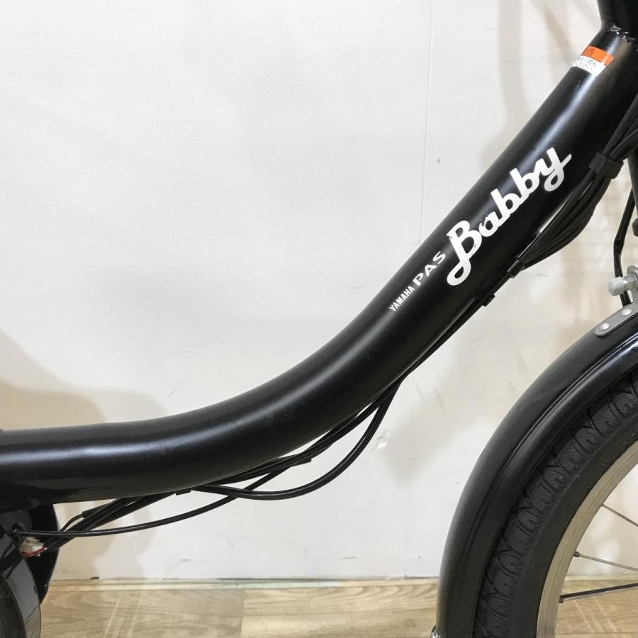 電動自転車 中古 子供乗せ ヤマハ PAS バビーXL ブラック 20インチ KK005 電動アシスト自転車 神戸 | YAMAHA | 04