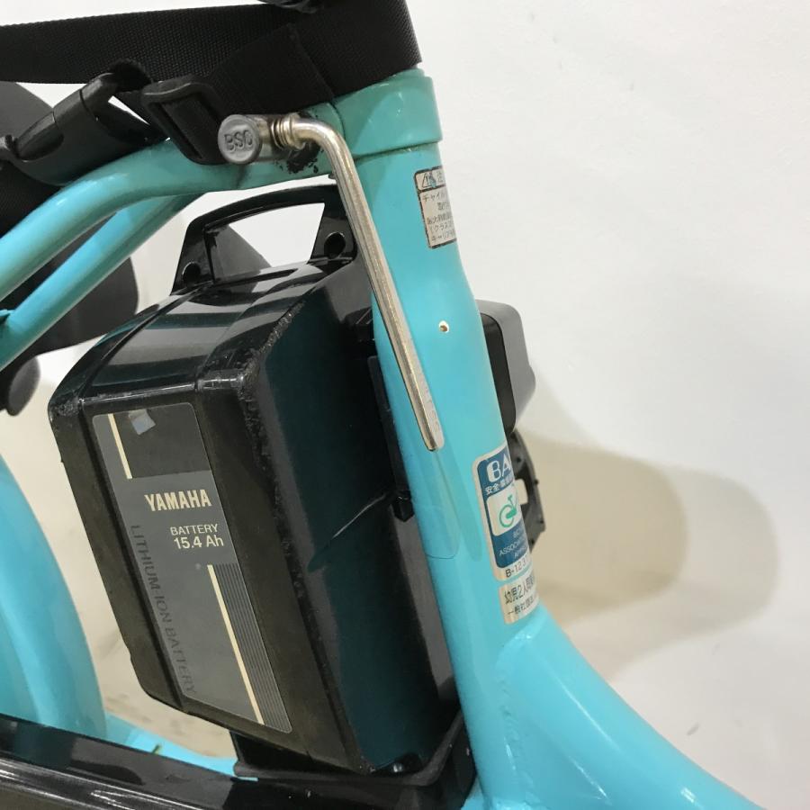 電動自転車 中古 子供乗せ ヤマハ PAS バビー ブルー 20インチ KK008 電動アシスト自転車 神戸 | YAMAHA | 13