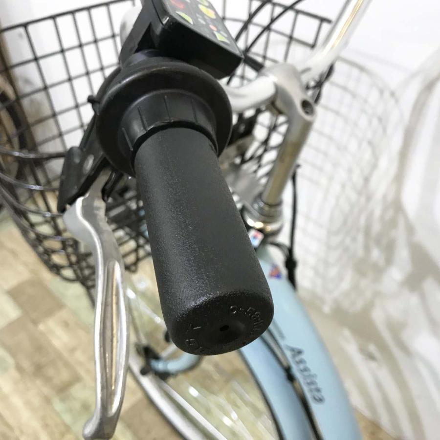 電動自転車 中古 ママチャリ ブリヂストン アシスタファイン ブルー 26インチ KK015 電動アシスト自転車 神戸 | BRIDGESTONE | 09