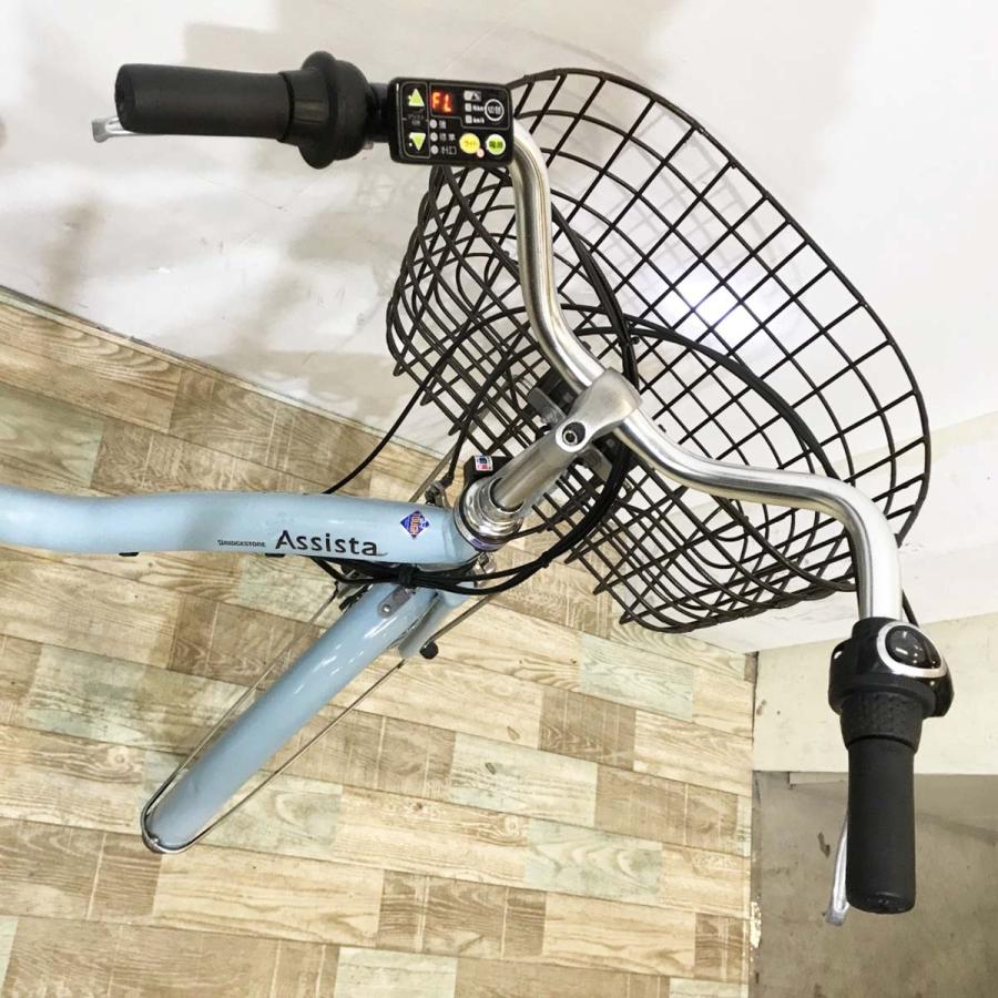 電動自転車 中古 ママチャリ ブリヂストン アシスタファイン ブルー 26インチ KK015 電動アシスト自転車 神戸 | BRIDGESTONE | 03