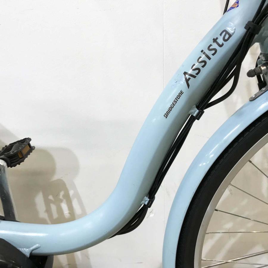 電動自転車 中古 ママチャリ ブリヂストン アシスタファイン ブルー 26インチ KK015 電動アシスト自転車 神戸 | BRIDGESTONE | 04