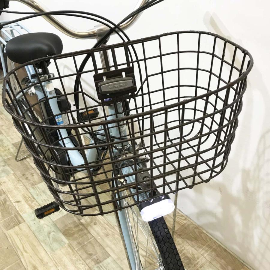 電動自転車 中古 ママチャリ ブリヂストン アシスタファイン ブルー 26インチ KK015 電動アシスト自転車 神戸 | BRIDGESTONE | 05