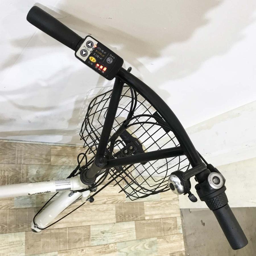 電動自転車 中古 小径車 パナソニック シュガードロップ ホワイト 20インチ KK048 電動アシスト自転車 神戸 | Panasonic | 03