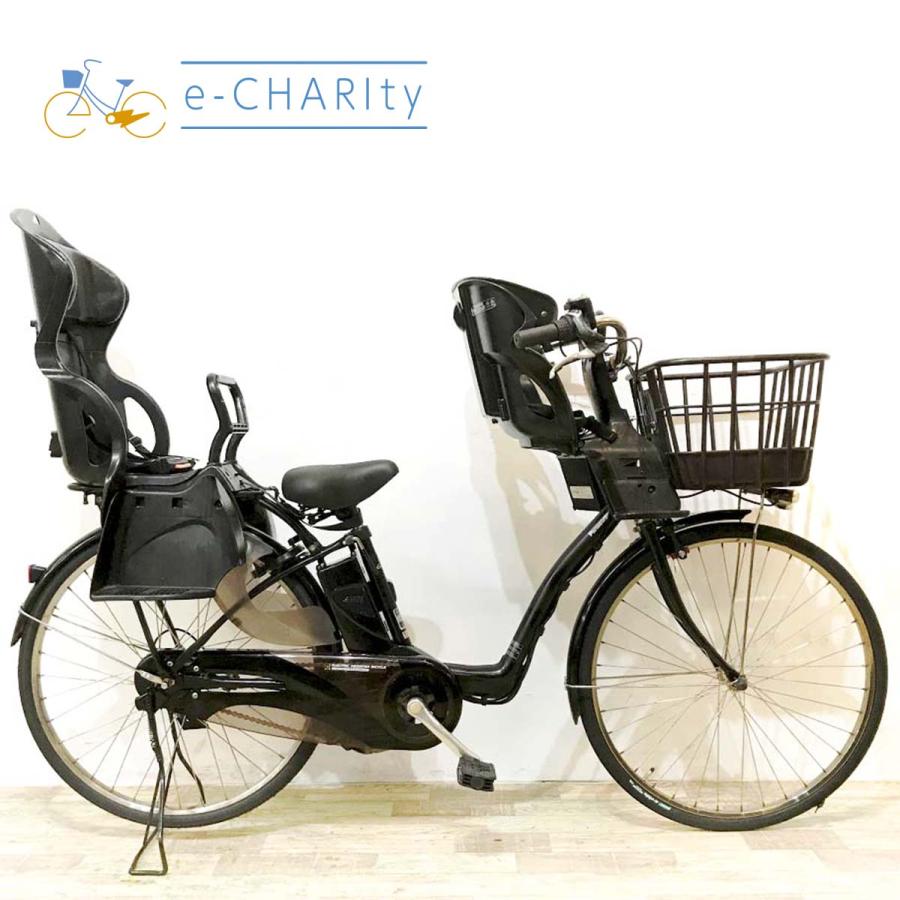 電動自転車 中古 子供乗せ パナソニック ギュットプラス ブラック 26インチ KK053 電動アシスト自転車 神戸 | Panasonic