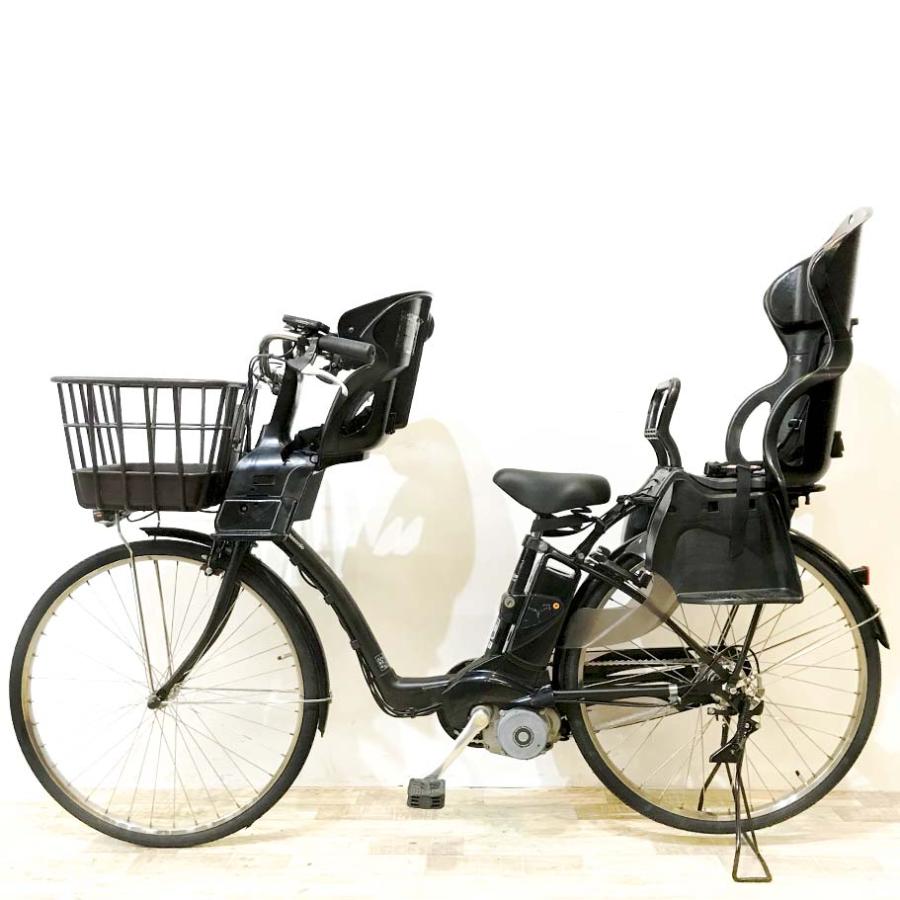 電動自転車 中古 子供乗せ パナソニック ギュットプラス ブラック 26インチ KK053 電動アシスト自転車 神戸 | Panasonic | 18