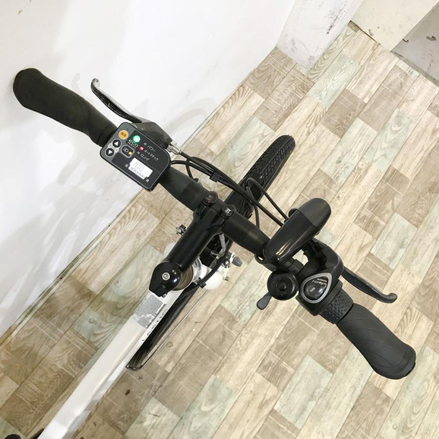 電動自転車 中古 スポーツ パナソニック ラスティック ホワイト 26インチ KK058 電動アシスト自転車 神戸 | Panasonic | 03