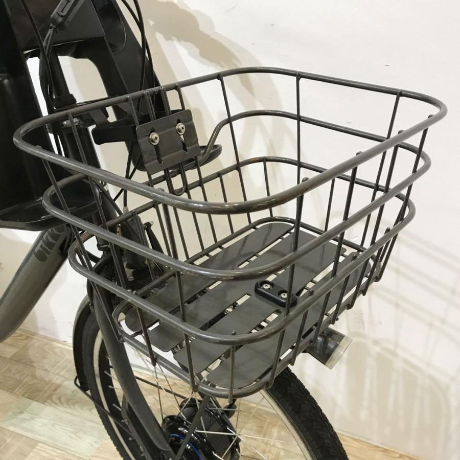 電動自転車 中古 子供乗せ ブリヂストン ビッケモブdd（デュアルドライブ） グレー 24×20インチ KK067 電動アシスト自転車 神戸 | BRIDGESTONE | 05