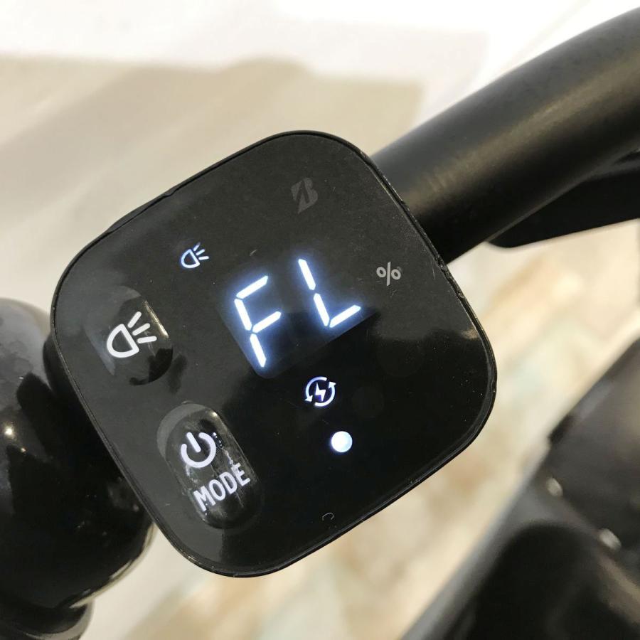 電動自転車 中古 子供乗せ ブリヂストン ビッケモブdd（デュアルドライブ） グレー 24×20インチ KK067 電動アシスト自転車 神戸 | BRIDGESTONE | 06