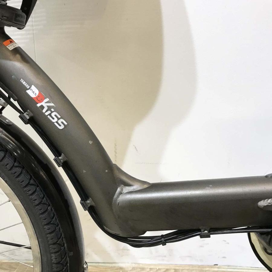 電動自転車 中古 子供乗せ ヤマハ PAS キッスミニ グレー 20インチ KK095 電動アシスト自転車 神戸 | YAMAHA | 15