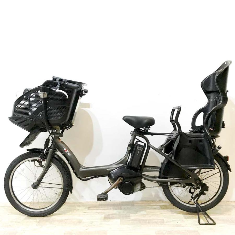 電動自転車 中古 子供乗せ ヤマハ PAS キッスミニ グレー 20インチ KK095 電動アシスト自転車 神戸 | YAMAHA | 19