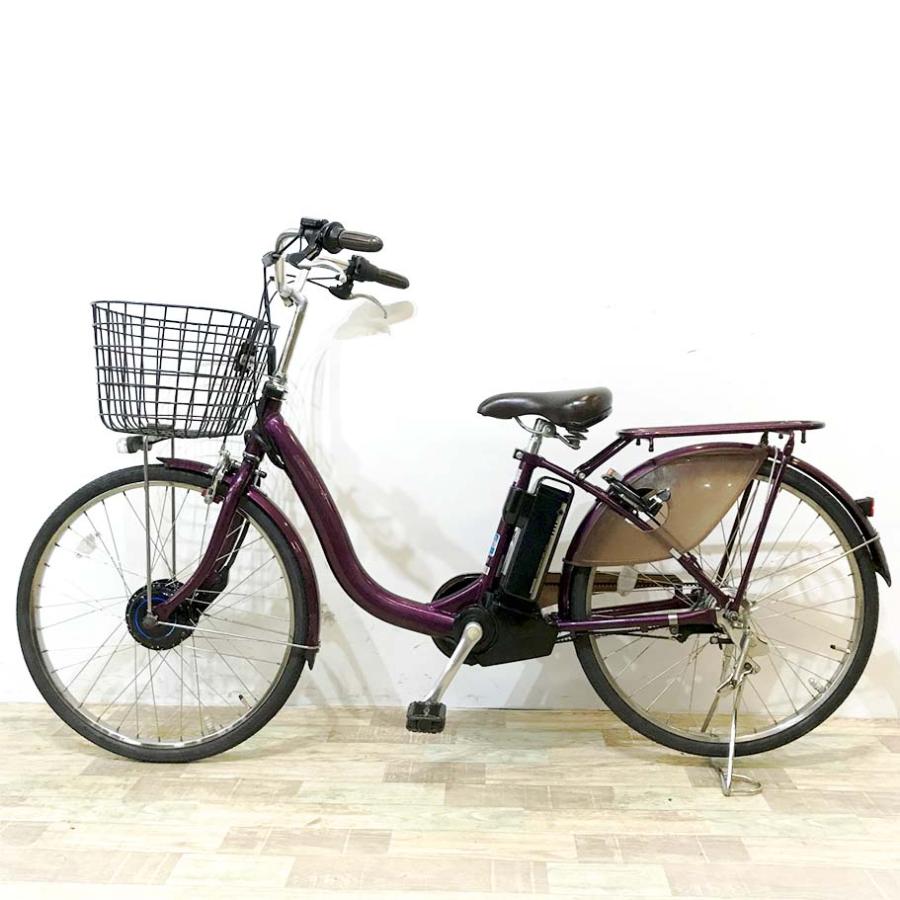 電動自転車 中古 ママチャリ ブリヂストン フロンティア（デュアルドライブ） パープル 24インチ KK099 電動アシスト自転車 神戸 | BRIDGESTONE | 11