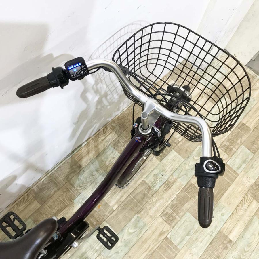 電動自転車 中古 ママチャリ ブリヂストン フロンティア（デュアルドライブ） パープル 24インチ KK099 電動アシスト自転車 神戸 | BRIDGESTONE | 03