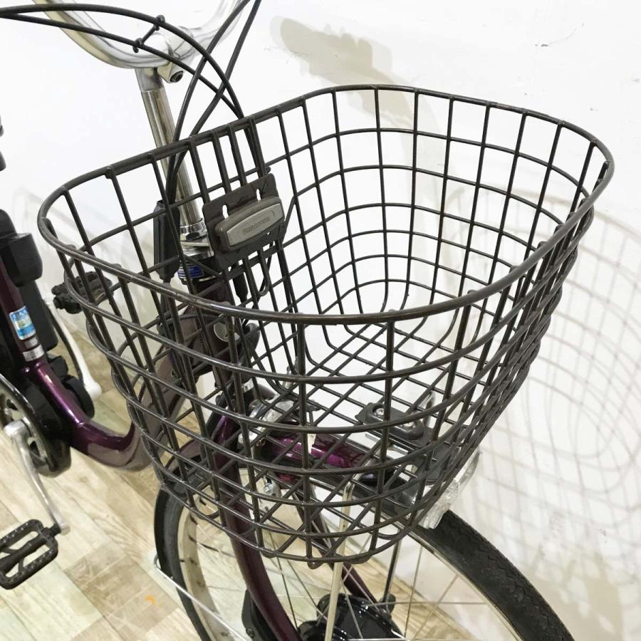 電動自転車 中古 ママチャリ ブリヂストン フロンティア（デュアルドライブ） パープル 24インチ KK099 電動アシスト自転車 神戸 | BRIDGESTONE | 05