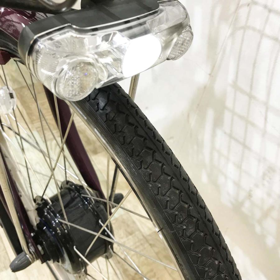 電動自転車 中古 ママチャリ ブリヂストン フロンティア（デュアルドライブ） パープル 24インチ KK099 電動アシスト自転車 神戸 | BRIDGESTONE | 07