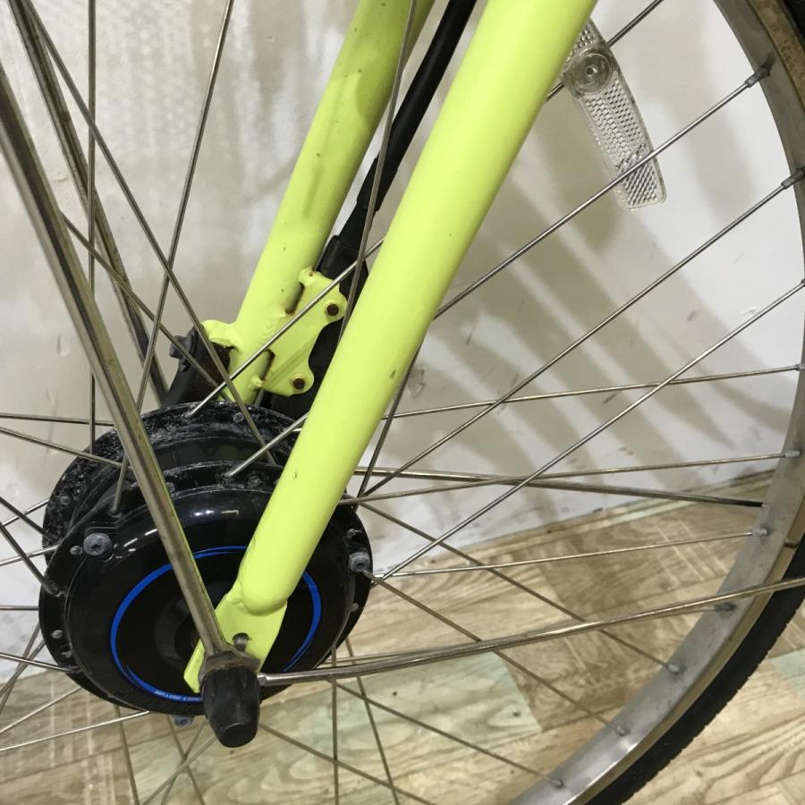 電動自転車 中古 ママチャリ ブリヂストン アルベルトe（デュアルドライブ） グリーン 27インチ KK110 電動アシスト自転車 神戸 | BRIDGESTONE | 14