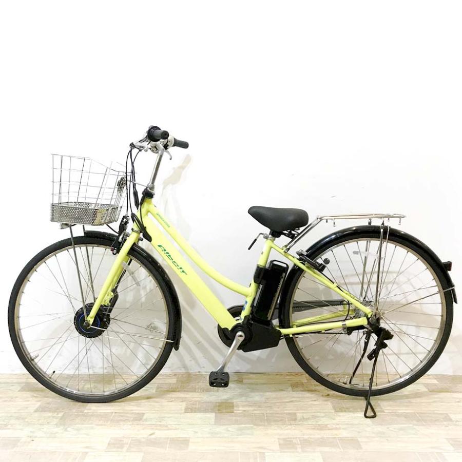 電動自転車 中古 ママチャリ ブリヂストン アルベルトe（デュアルドライブ） グリーン 27インチ KK110 電動アシスト自転車 神戸 | BRIDGESTONE | 15