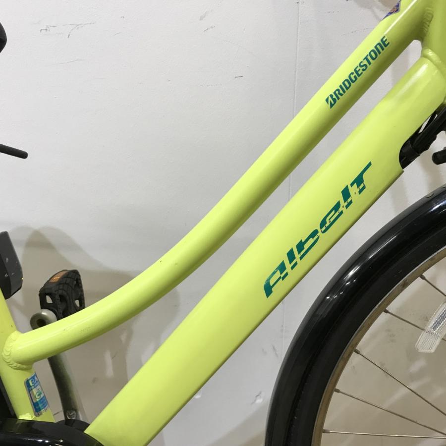 電動自転車 中古 ママチャリ ブリヂストン アルベルトe（デュアルドライブ） グリーン 27インチ KK110 電動アシスト自転車 神戸 | BRIDGESTONE | 04