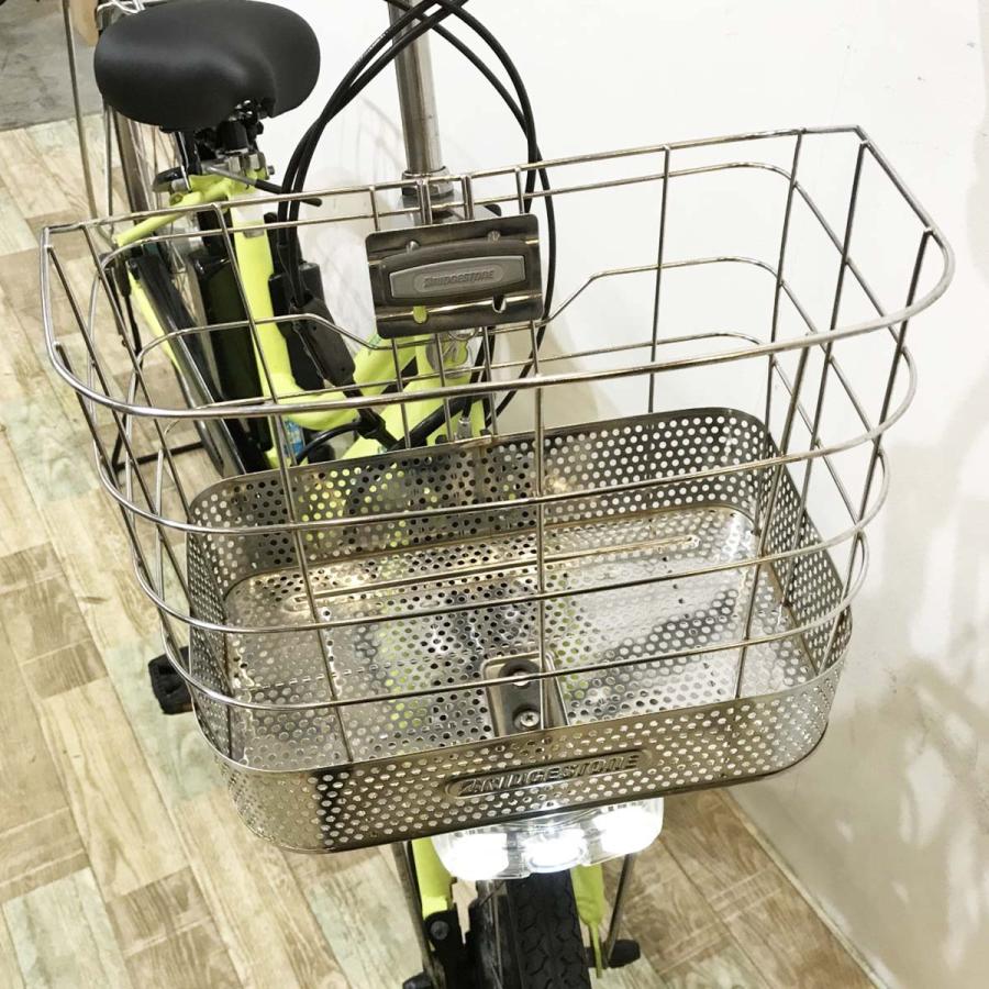 電動自転車 中古 ママチャリ ブリヂストン アルベルトe（デュアルドライブ） グリーン 27インチ KK110 電動アシスト自転車 神戸 | BRIDGESTONE | 05