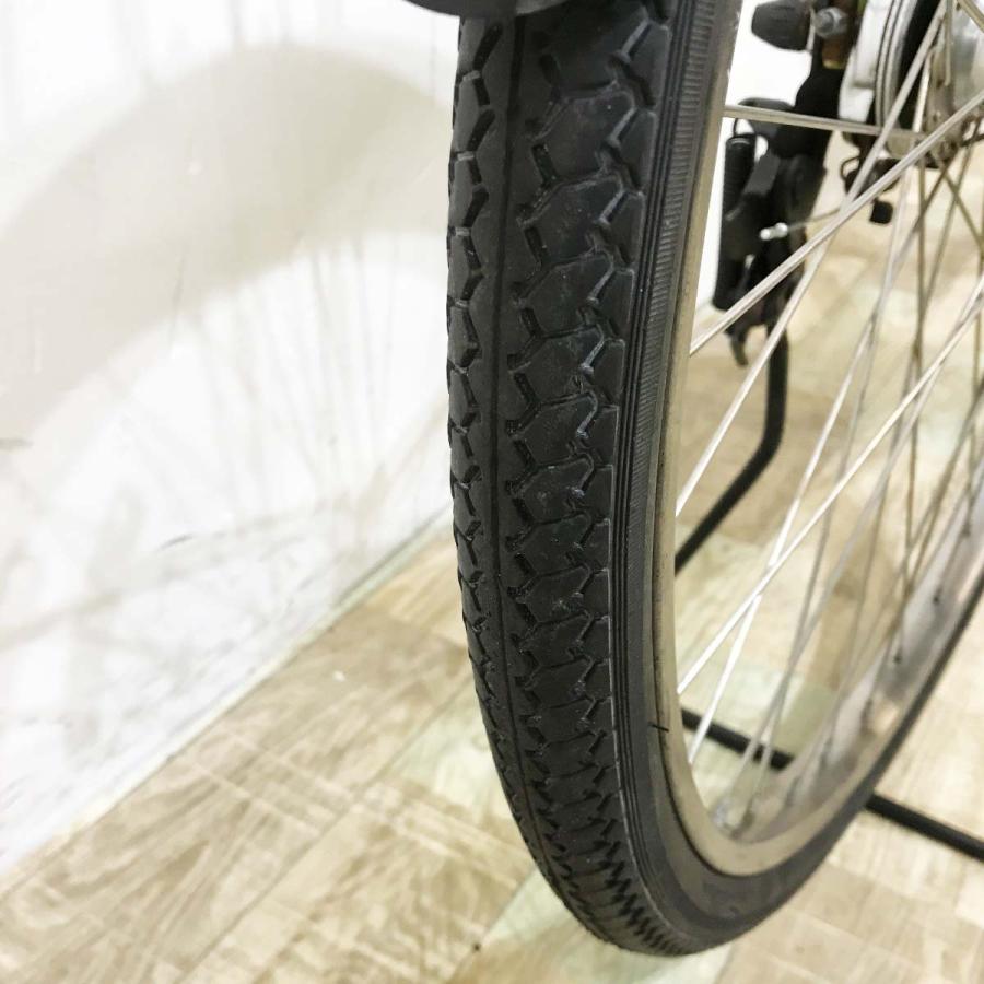 電動自転車 中古 ママチャリ ブリヂストン アルベルトe（デュアルドライブ） グリーン 27インチ KK110 電動アシスト自転車 神戸 | BRIDGESTONE | 08