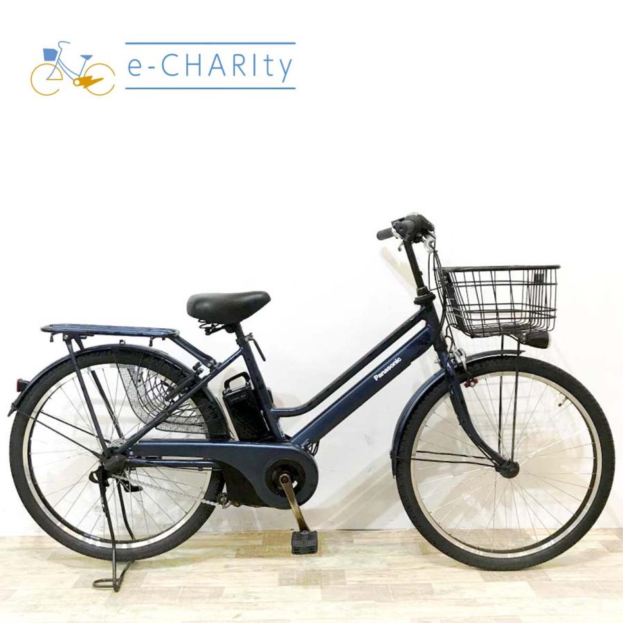 電動自転車 中古 ママチャリ パナソニック ティモS ネイビー 26インチ KK112 電動アシスト自転車 神戸 | Panasonic